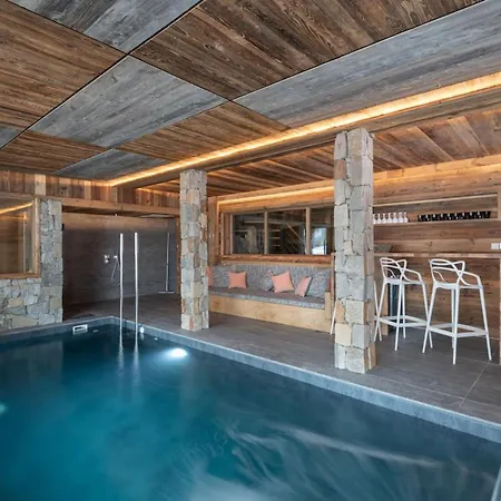 La Vallée Cerena Luxury With Indoor Pool Sauna&fireplace Chalet *
